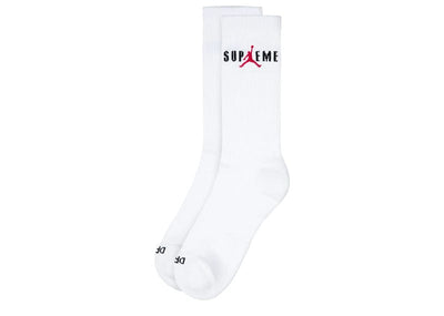 Supreme streetwear Supreme Jordan Crew Socks White