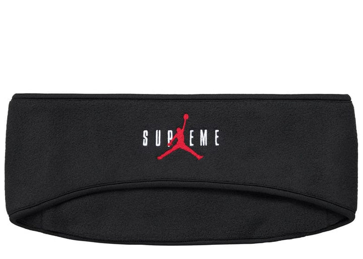 Supreme x Jordan Headband ブラック Supreme Jordan Headband Black - FW24 - US