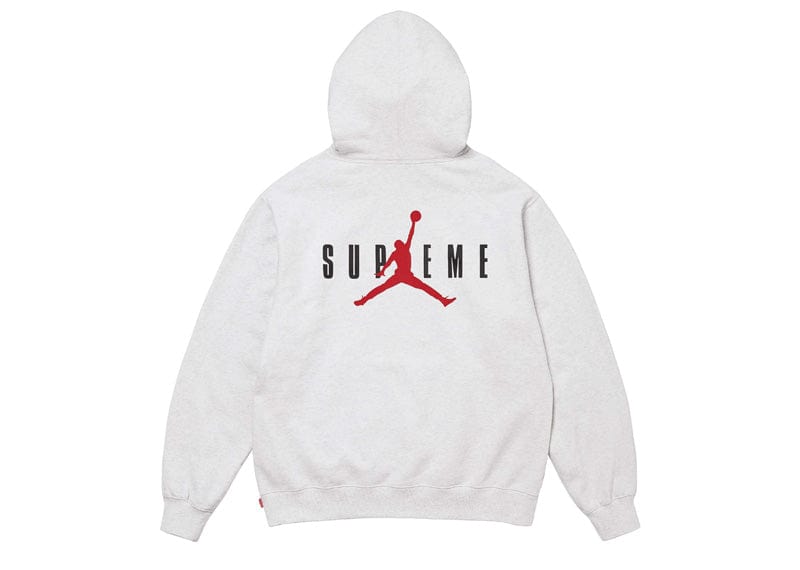 Supreme streetwear Supreme Jordan Hooded Sweatshirt (FW24) Ash Grey