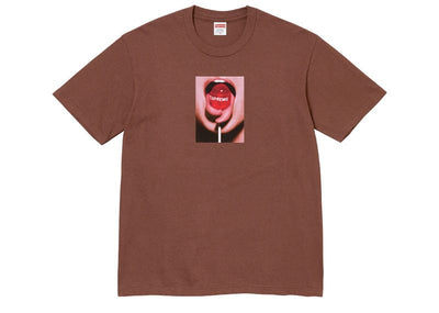 Supreme streetwear Supreme Lollipop Tee Brown