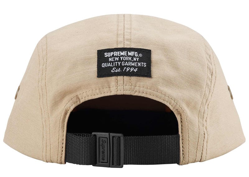 Supreme Military Camp Cap (SS25) Tan – Court Order