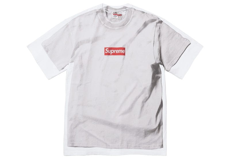 Supreme MM6 Maison Margiela Box Logo Tee White – Court Order