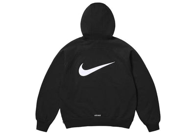 Supreme streetwear Supreme Nike Zip Up Hooded Sweatshirt Black