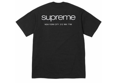 Supreme streetwear Supreme NYC Tee Black