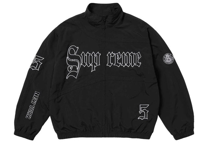 supreme Old English Track Jacket ブラック　M supreme-supreme-old-english-