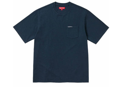 Supreme streetwear Supreme S/S Pocket Tee (FW23) Navy