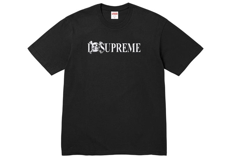 Supreme streetwear Supreme Skull Tee Black