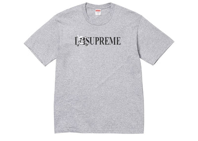 Supreme streetwear Supreme Skull Tee Heather Grey