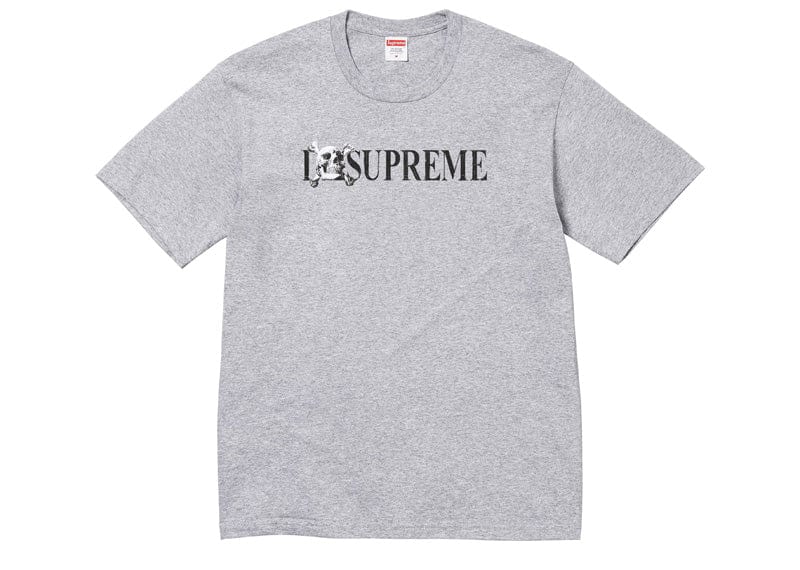 Supreme streetwear Supreme Skull Tee Heather Grey