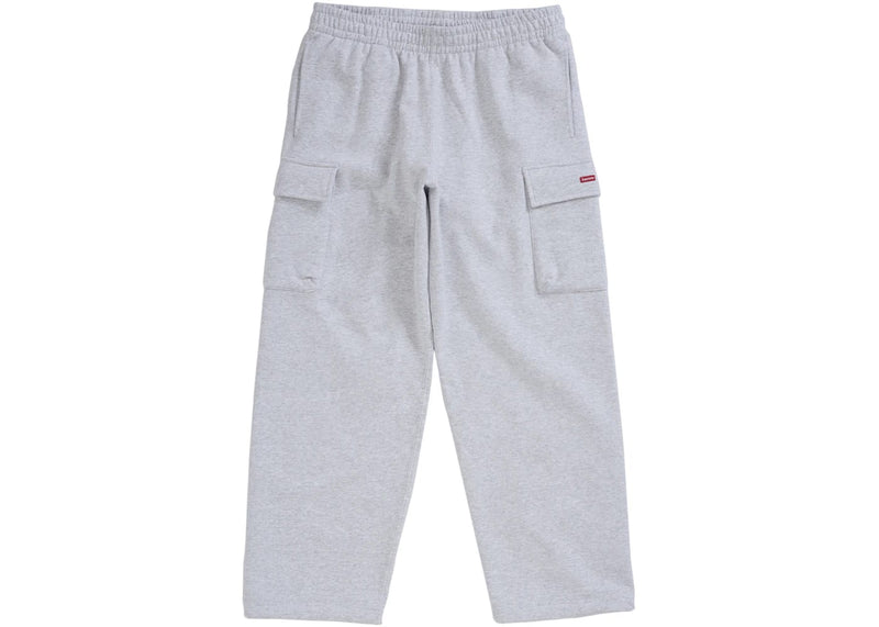 Supreme streetwear Supreme Small Box Cargo Sweatpant (FW25) Heather Grey