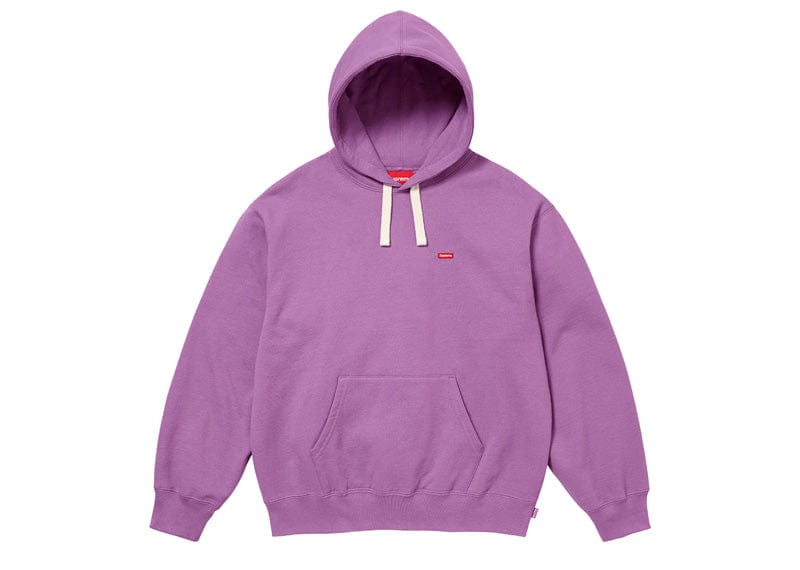 Supreme streetwear Supreme Small Box Drawcord Hooded Sweatshirt Purple