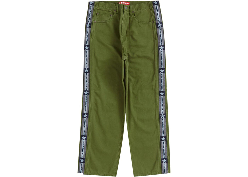 Supreme Snap-Off Baggy Jean Olive – Court Order