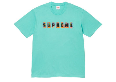 Supreme streetwear Supreme Stencil Tee Teal