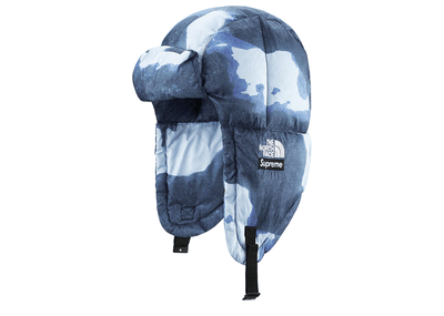 Supreme Accessories Supreme The North Face Bleached Denim Trooper Hat (FW21) Indigo