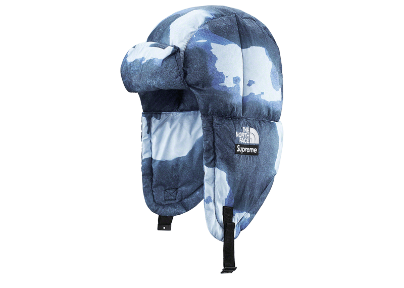 Supreme Accessories Supreme The North Face Bleached Denim Trooper Hat (FW21) Indigo