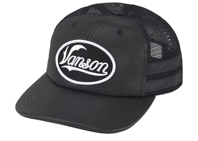 Supreme streetwear Supreme Vanson Leathers Mesh Back 6-Panel Black