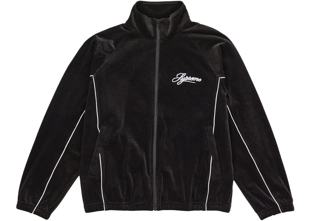 Supreme velour diagonal ロンT Supreme - Velour Diagonal Logo L/S Top - UG.SHAFT