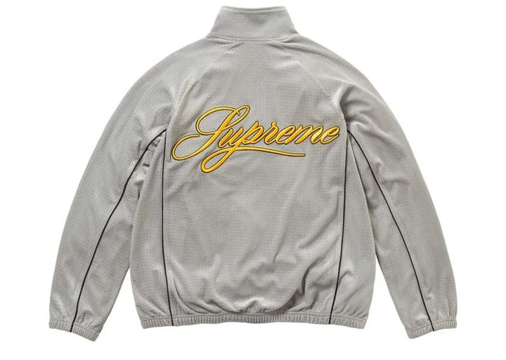 ジャケット・アウター Supreme Velour Mesh Track Jacket Pants Supreme Velour Mesh Track Jacket Silver – Court Order