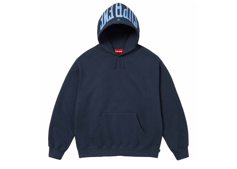 Supreme streetwear Supreme Warm Up Hooded Sweatshirt (SS24) Navy
