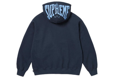 Supreme streetwear Supreme Warm Up Hooded Sweatshirt (SS24) Navy
