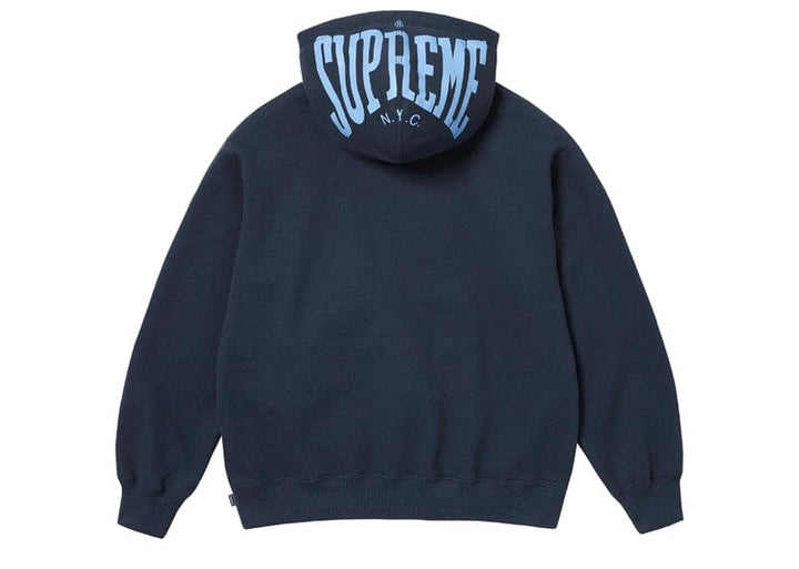 Supreme Warm Up Hooded Sweatshirt (SS24) Navy – Court Order
