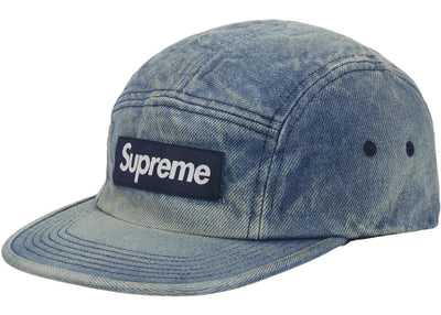 Supreme streetwear Supreme Washed Chino Twill Camp Cap (FW25) Denim