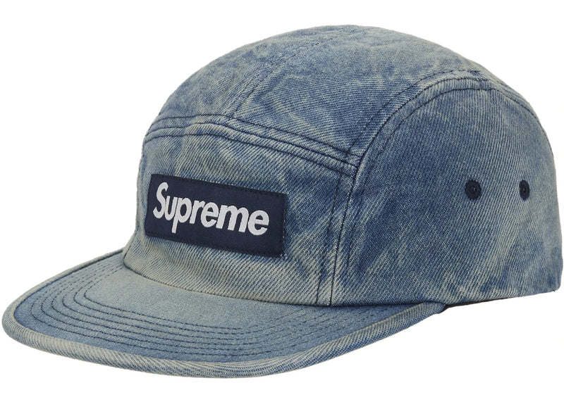 Supreme streetwear Supreme Washed Chino Twill Camp Cap (FW25) Denim