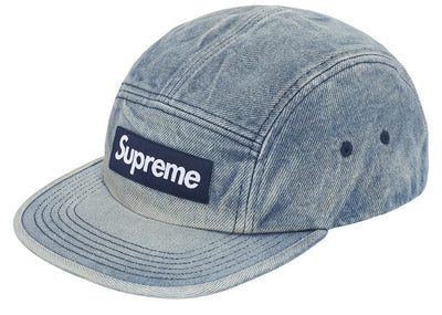 Supreme streetwear Supreme Washed Chino Twill Camp Cap (FW25) Denim