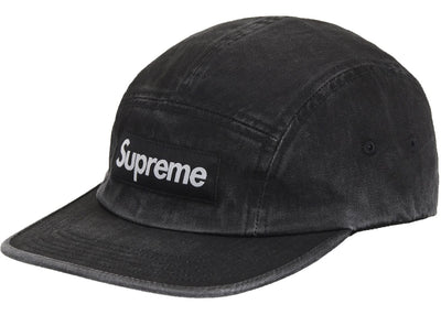 Supreme streetwear Supreme Washed Chino Twill Camp Cap (SS25) Black