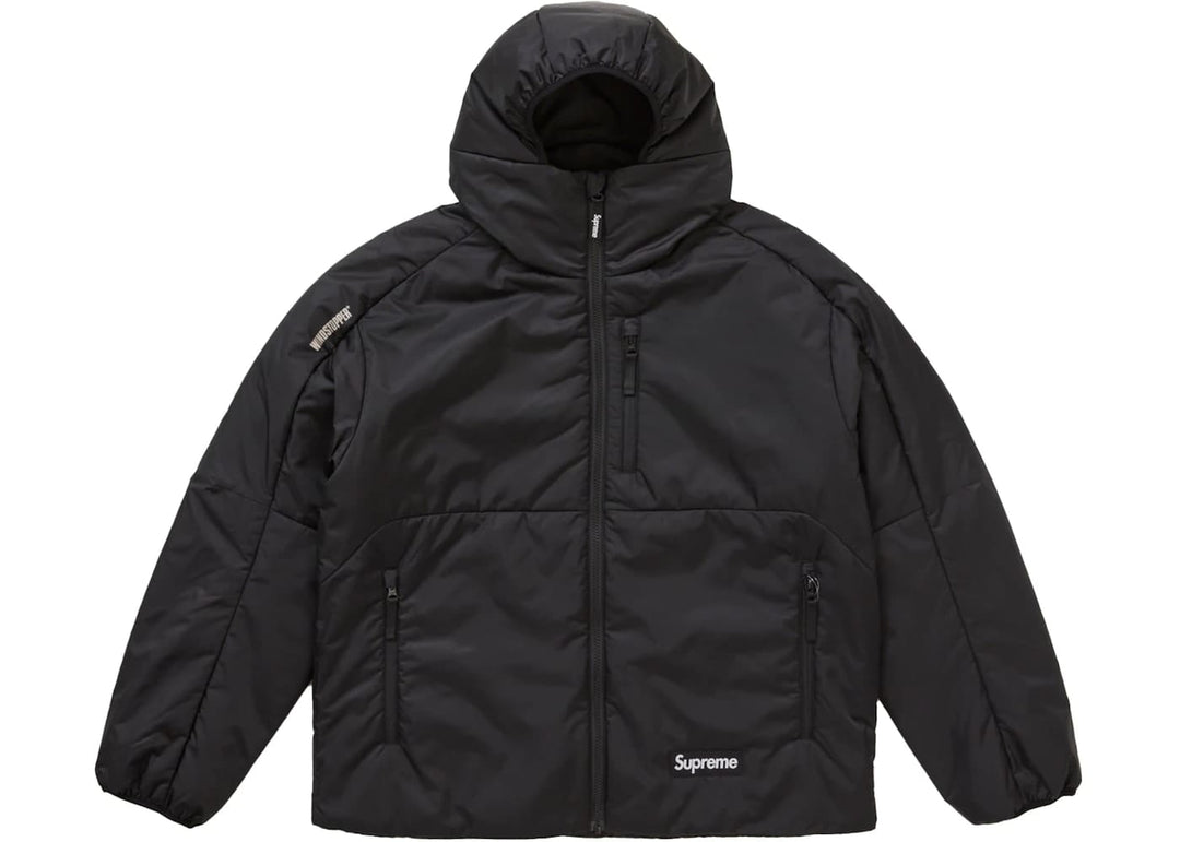 Supreme WINDSTOPPER Insulated Hooded Jacket Black – Court Order