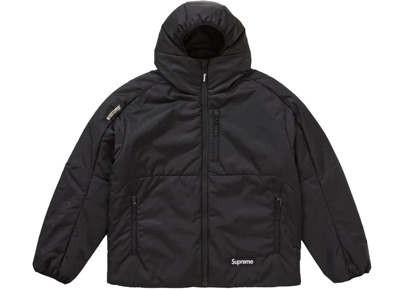 ジャケット・アウター SOUMO Prachute Hooded Jacket Supreme WINDSTOPPER Insulated Hooded Jacket Black – Court Order