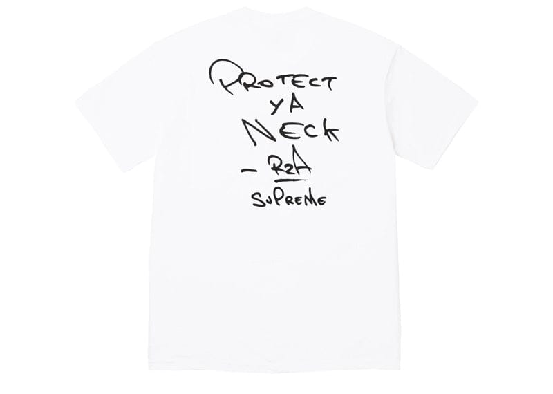 Supreme Wu-Tang Clan RZA Tee White – Court Order