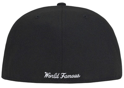 Supreme Accessories Supreme x New Era Breast Cancer Awareness Box Logo Fitted Hat Black 7 1/4