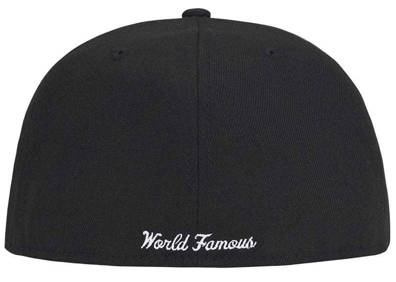 Supreme Accessories Supreme x New Era Breast Cancer Awareness Box Logo Fitted Hat Black 7 1/4