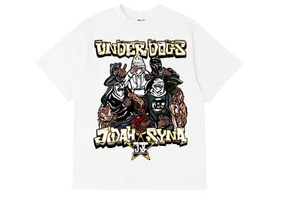 Syna Streetwear Syna x Judah Tribe Under Dogs Tee White