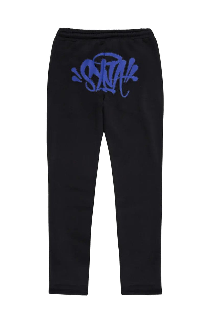 Syna World Streetwear Syna World OG Sweatpants Black/Cobalt Blue