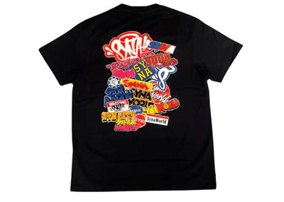 Syna World streetwear Syna World Sticker Tee Black