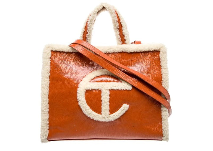 Telfar x Ugg Patent Leather Tote Bag – Court Order