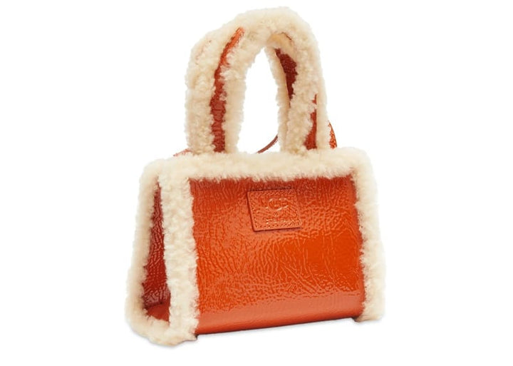 Telfar x Ugg Small Patent Leather Shopping Bag – Court Order