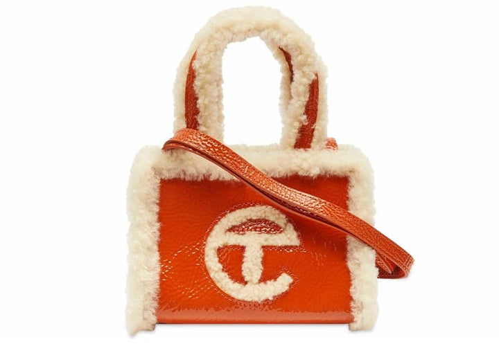 Telfar x Ugg Small Patent Leather Shopping Bag – Court Order