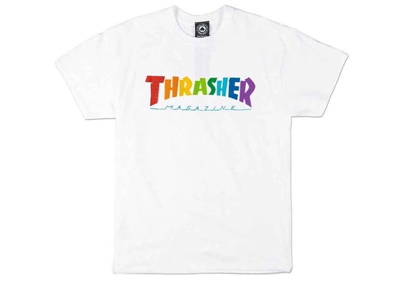 Thrasher Streetwear Thrasher Rainbow Mag Tee
