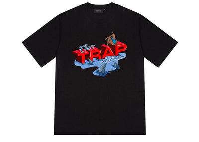 Trapstar streetwear Trapstar Can't Trap A Trapper Tee Black