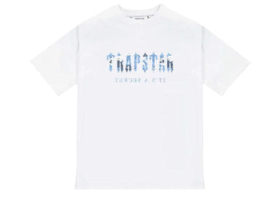 Trapstar Streetwear Trapstar Decoded All Terrain Tee White/Blue Camo