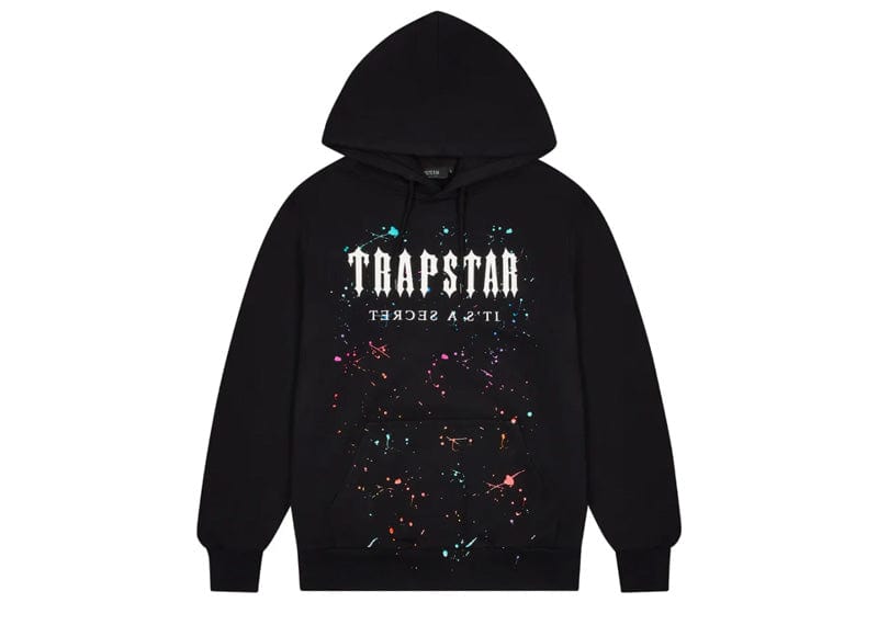 Trapstar Streetwear Trapstar Decoded Artistry Hoodie Black