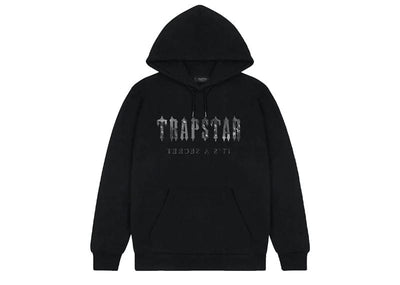 Trapstar streetwear Trapstar Decoded Camo Hooded Tracksuit Blackout Edition