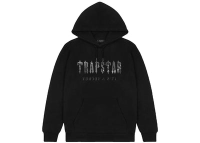 Trapstar streetwear Trapstar Decoded Camo Hoodie Blackout Edition