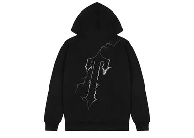 Trapstar Streetwear Trapstar Decoded Lighting Edition Hoodie Black