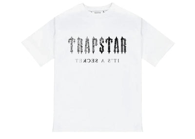 Trapstar Streetwear Trapstar Decoded Paisley Monochrome Edition Tee - White