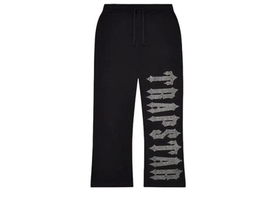 Trapstar Streetwear Trapstar Decoded Skull Diamante Jogger Black