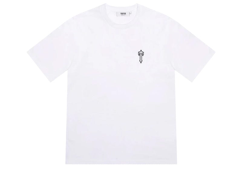 Trapstar Streetwear Trapstar Foundation Black Logo Tee White
